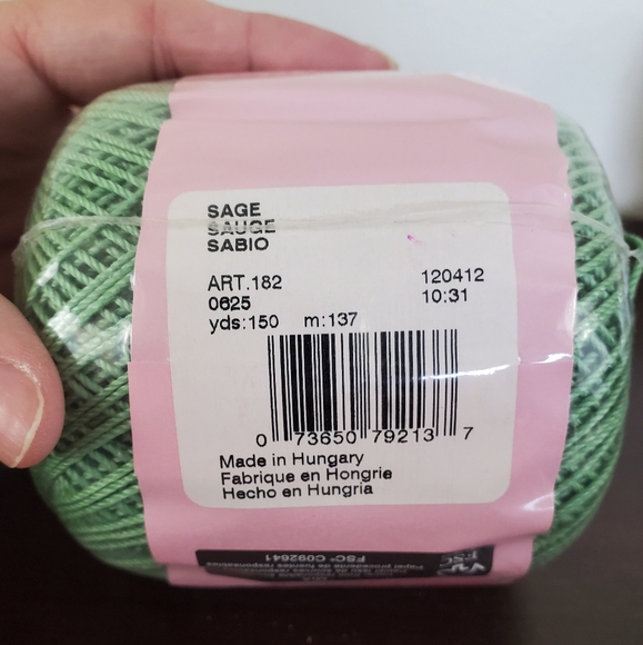 Aunt Lydia's Crochet Thread Fashion ~ Size 3 Lot of 4 Skeins NWT 100% Cotton - Picture 6 of 16